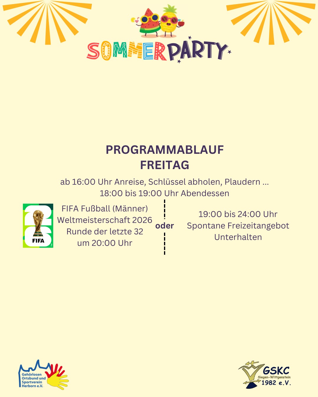 2026 07 03 bis 05 Sommerparty Programmablauf 1