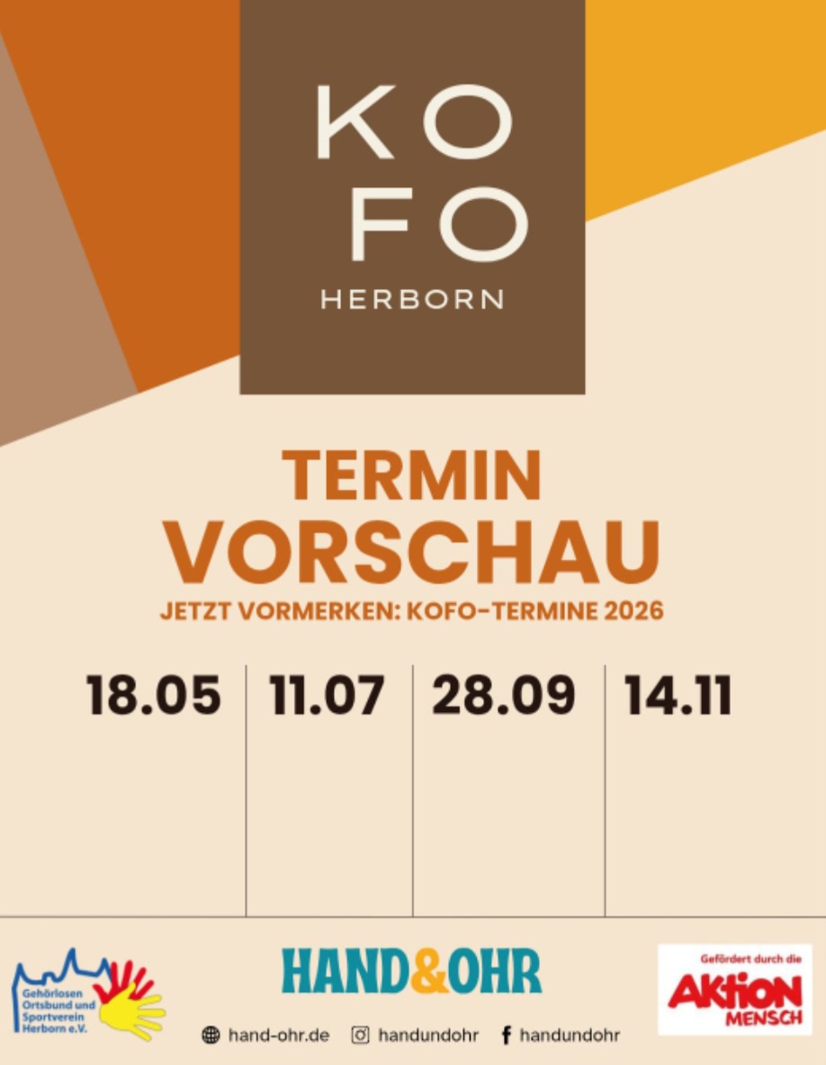 KOFO Termin Vorschau